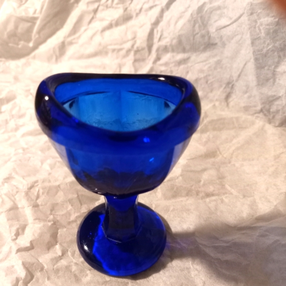 Vintage Cobalt Blue Eyewash Cup